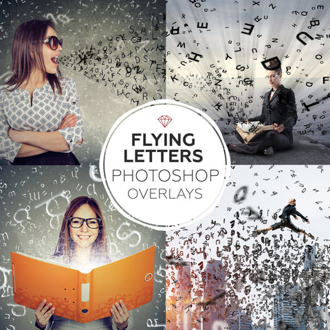 Flying Letters - Overlays